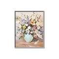 Picture of Soft Floral Burst _GroupedProduct_Rectangle_Portrait_Canvas_Framed_