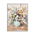 Picture of Soft Floral Burst _GroupedProduct_Rectangle_Portrait_Canvas_Framed_