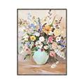 Picture of Soft Floral Burst _GroupedProduct_Rectangle_Portrait_Canvas_Framed_