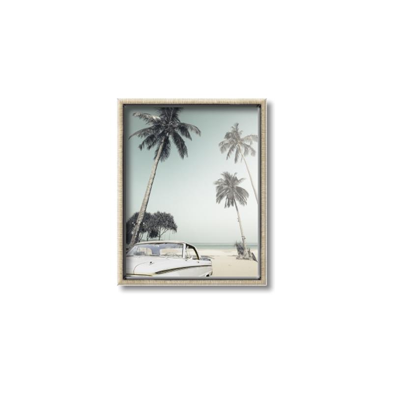 Picture of Palms & Cool Car _GroupedProduct_Rectangle_Portrait_Photography _GroupedProduct_Rectangle_Portrait_Canvas_Framed_