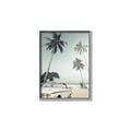 Picture of Palms & Cool Car _GroupedProduct_Rectangle_Portrait_Photography _GroupedProduct_Rectangle_Portrait_Canvas_Framed_
