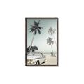 Picture of Palms & Cool Car _GroupedProduct_Rectangle_Portrait_Photography _GroupedProduct_Rectangle_Portrait_Canvas_Framed_