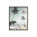 Picture of Palms & Cool Car _GroupedProduct_Rectangle_Portrait_Photography _GroupedProduct_Rectangle_Portrait_Canvas_Framed_