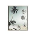 Picture of Palms & Cool Car _GroupedProduct_Rectangle_Portrait_Photography _GroupedProduct_Rectangle_Portrait_Canvas_Framed_