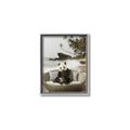 Picture of Panda Sitting on Sofa _GroupedProduct_Rectangle_Portrait_Canvas_Framed_