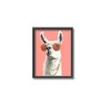 Picture of Llamarama  with glass _GroupedProduct_Rectangle_Portrait_Canvas_Framed_