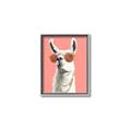 Picture of Llamarama  with glass _GroupedProduct_Rectangle_Portrait_Canvas_Framed_