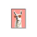 Picture of Llamarama  with glass _GroupedProduct_Rectangle_Portrait_Canvas_Framed_