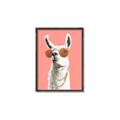 Picture of Llamarama  with glass _GroupedProduct_Rectangle_Portrait_Canvas_Framed_