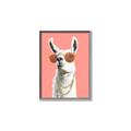 Picture of Llamarama  with glass _GroupedProduct_Rectangle_Portrait_Canvas_Framed_