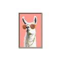 Picture of Llamarama  with glass _GroupedProduct_Rectangle_Portrait_Canvas_Framed_
