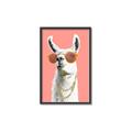 Picture of Llamarama  with glass _GroupedProduct_Rectangle_Portrait_Canvas_Framed_