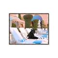 Picture of Black Panther Lounge _GroupedProduct_Rectangle_Landscape_Canvas_Framed_