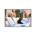 Picture of Black Panther Lounge _GroupedProduct_Rectangle_Landscape_Canvas_Framed_
