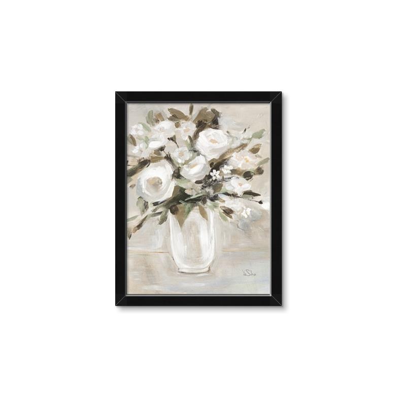 Picture of Choose Happy Bouquet _GroupedProduct_Rectangle_Portrait_Framed_Matted_
