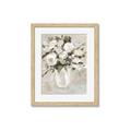 Picture of Choose Happy Bouquet _GroupedProduct_Rectangle_Portrait_Framed_Matted_