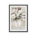 Picture of Choose Happy Bouquet _GroupedProduct_Rectangle_Portrait_Framed_Matted_