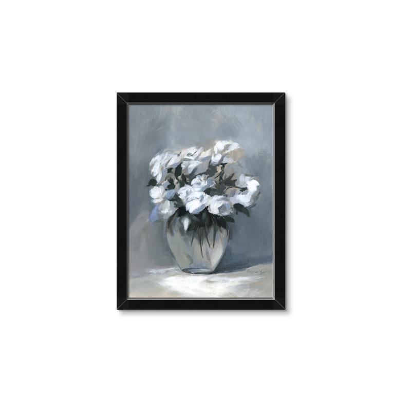 Picture of Vase with beautiful flower _GroupedProduct_Rectangle_Portrait_Framed_Matted_