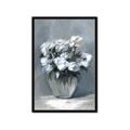 Picture of Vase with beautiful flower _GroupedProduct_Rectangle_Portrait_Framed_Matted_