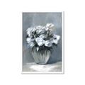 Picture of Vase with beautiful flower _GroupedProduct_Rectangle_Portrait_Framed_Matted_