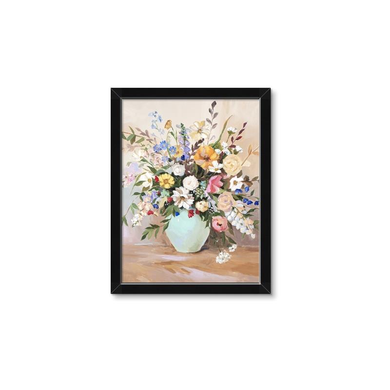 Picture of Soft Floral Burst _GroupedProduct_Rectangle_Portrait_Framed_Matted_