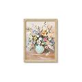 Picture of Soft Floral Burst _GroupedProduct_Rectangle_Portrait_Framed_Matted_