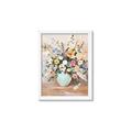 Picture of Soft Floral Burst _GroupedProduct_Rectangle_Portrait_Framed_Matted_