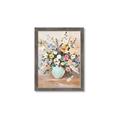 Picture of Soft Floral Burst _GroupedProduct_Rectangle_Portrait_Framed_Matted_