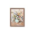Picture of Soft Floral Burst _GroupedProduct_Rectangle_Portrait_Framed_Matted_