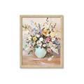 Picture of Soft Floral Burst _GroupedProduct_Rectangle_Portrait_Framed_Matted_