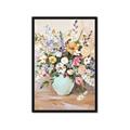 Picture of Soft Floral Burst _GroupedProduct_Rectangle_Portrait_Framed_Matted_