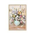 Picture of Soft Floral Burst _GroupedProduct_Rectangle_Portrait_Framed_Matted_