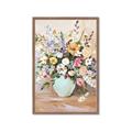 Picture of Soft Floral Burst _GroupedProduct_Rectangle_Portrait_Framed_Matted_