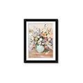 Picture of Soft Floral Burst _GroupedProduct_Rectangle_Portrait_Framed_Matted_