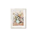 Picture of Soft Floral Burst _GroupedProduct_Rectangle_Portrait_Framed_Matted_