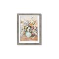 Picture of Soft Floral Burst _GroupedProduct_Rectangle_Portrait_Framed_Matted_