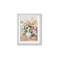 Picture of Soft Floral Burst _GroupedProduct_Rectangle_Portrait_Framed_Matted_