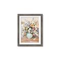 Picture of Soft Floral Burst _GroupedProduct_Rectangle_Portrait_Framed_Matted_