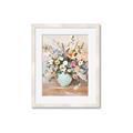 Picture of Soft Floral Burst _GroupedProduct_Rectangle_Portrait_Framed_Matted_