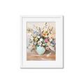 Picture of Soft Floral Burst _GroupedProduct_Rectangle_Portrait_Framed_Matted_