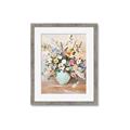 Picture of Soft Floral Burst _GroupedProduct_Rectangle_Portrait_Framed_Matted_