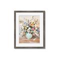 Picture of Soft Floral Burst _GroupedProduct_Rectangle_Portrait_Framed_Matted_