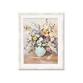 Picture of Soft Floral Burst _GroupedProduct_Rectangle_Portrait_Framed_Matted_