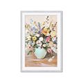 Picture of Soft Floral Burst _GroupedProduct_Rectangle_Portrait_Framed_Matted_