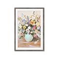 Picture of Soft Floral Burst _GroupedProduct_Rectangle_Portrait_Framed_Matted_
