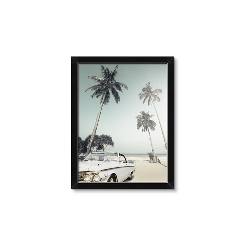 Picture of Palms & Cool Car _GroupedProduct_Rectangle_Portrait_Photography _GroupedProduct_Rectangle_Portrait_Framed_Matted_