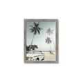 Picture of Palms & Cool Car _GroupedProduct_Rectangle_Portrait_Photography _GroupedProduct_Rectangle_Portrait_Framed_Matted_