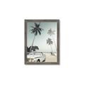 Picture of Palms & Cool Car _GroupedProduct_Rectangle_Portrait_Photography _GroupedProduct_Rectangle_Portrait_Framed_Matted_