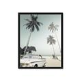 Picture of Palms & Cool Car _GroupedProduct_Rectangle_Portrait_Photography _GroupedProduct_Rectangle_Portrait_Framed_Matted_