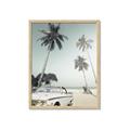 Picture of Palms & Cool Car _GroupedProduct_Rectangle_Portrait_Photography _GroupedProduct_Rectangle_Portrait_Framed_Matted_
